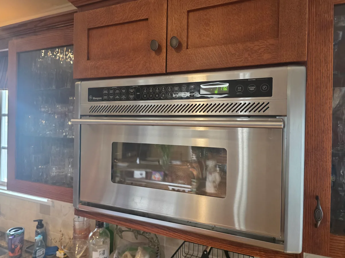 GE Monogram built-in microwave in Hawthorne, CA