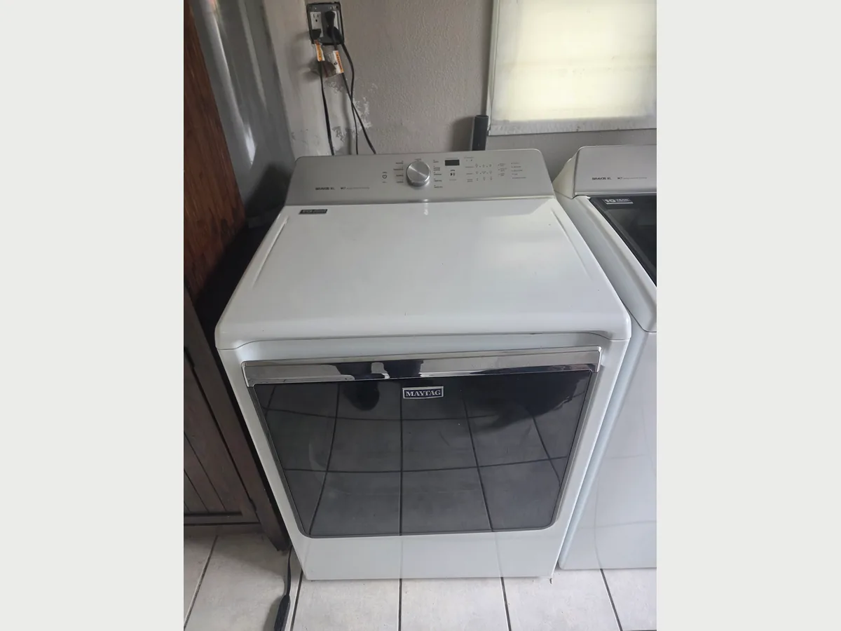 Maytag dryer in a Gardena, CA laundry area